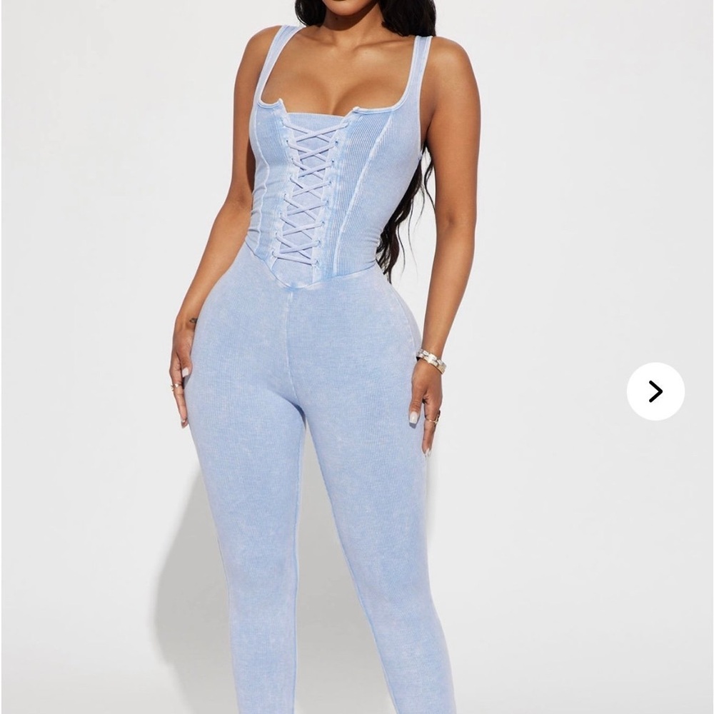Blue Jumpsuit